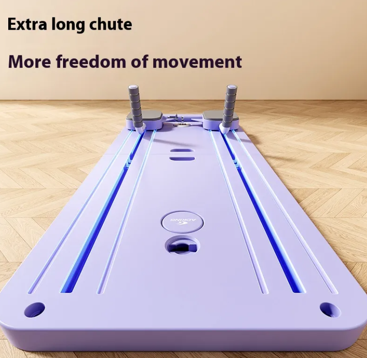 Rueda Abdominal con Tabla de Fitness para Casa – Entrenamiento Core Completo