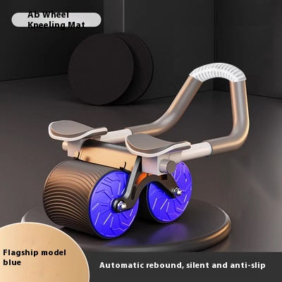 Rueda Abdominal con Rebote Automático – Entrenamiento Core Seguro y Eficaz