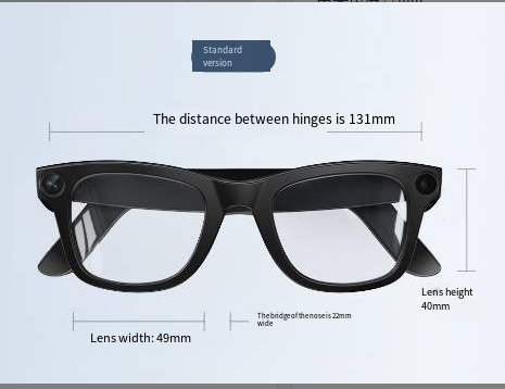 Gafas Inteligentes con Cámara AI – Graba, Fotografa y Conecta con tu Móvil