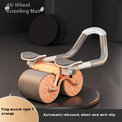 Rueda Abdominal con Rebote Automático – Entrenamiento Core Seguro y Eficaz