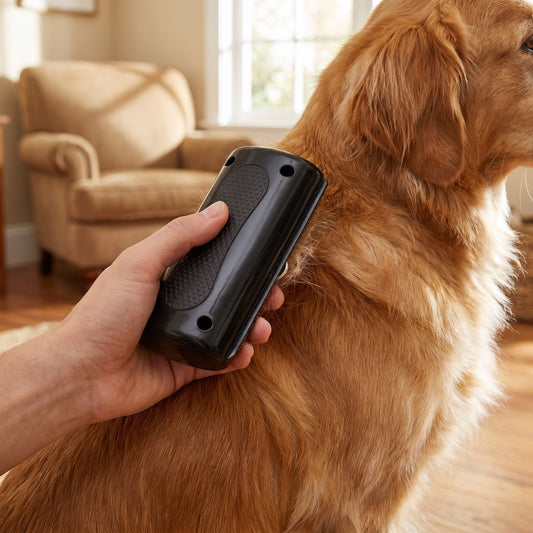 Peine de Grooming para Mascotas – Deslanado Ergonómico para Perros y Gatos