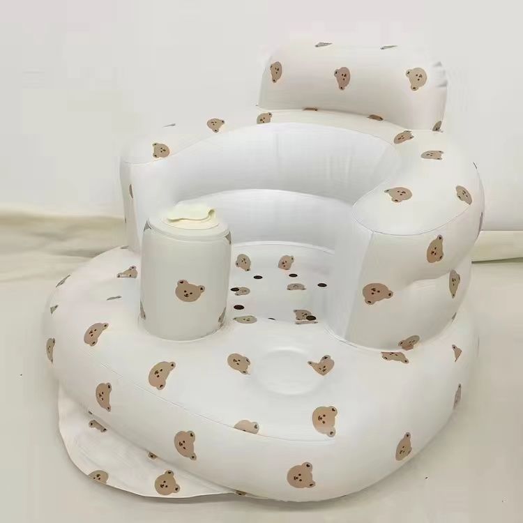 Silla Hinchable para Bebé – Asiento Multifunción para Comidas y Baño