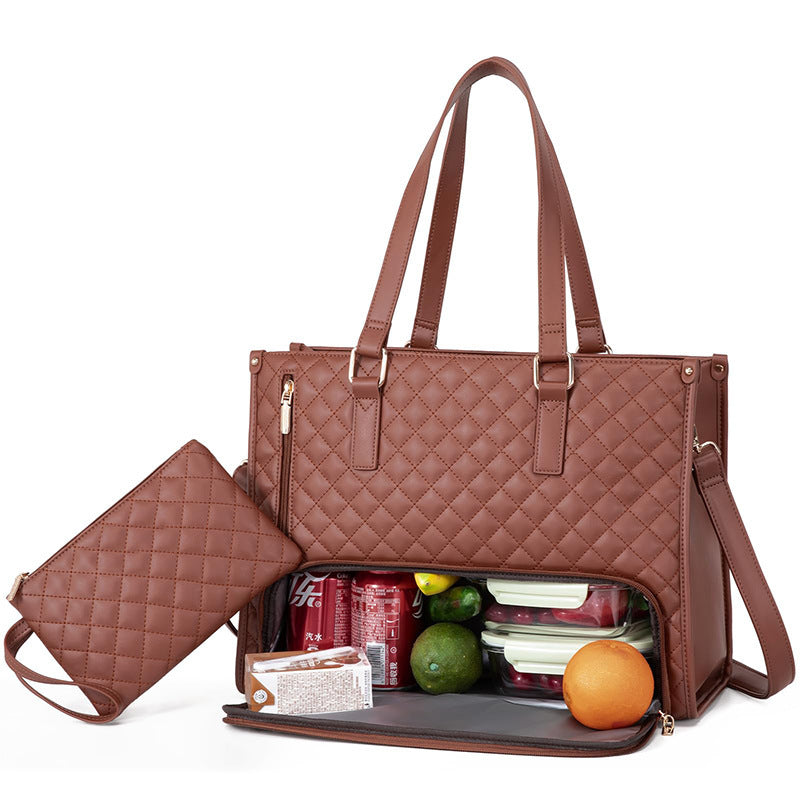Bolsa Térmica para Mujer – Fiambrera Aislante Elegante para Trabajo y Viaje