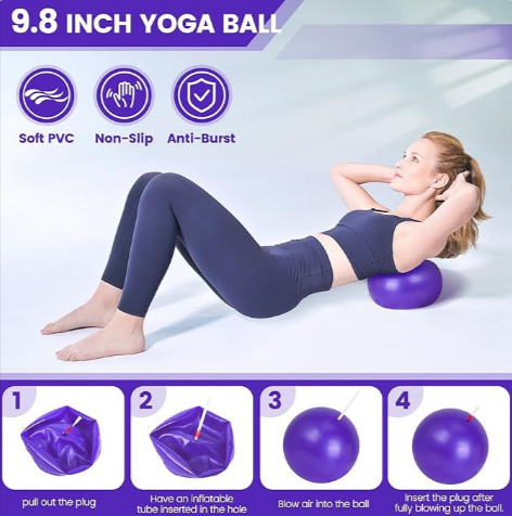 Set Completo de Yoga y Pilates 13 Piezas – Kit de Entrenamiento para Casa
