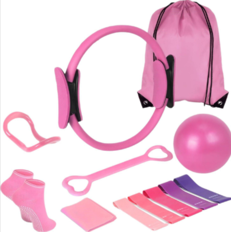 Set Completo de Yoga y Pilates 13 Piezas – Kit de Entrenamiento para Casa