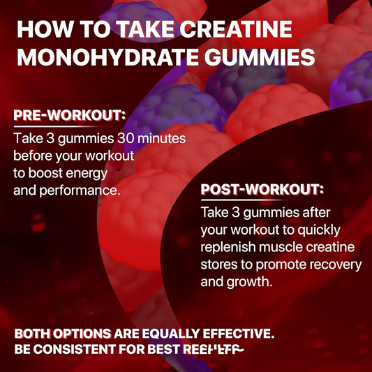 Gominolas de Creatina para Deportistas – Suplemento Muscular Sabor Afrutado