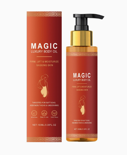Aceite Corporal Mágico – Brillo, Hidratación y Efecto Satinado para la Piel