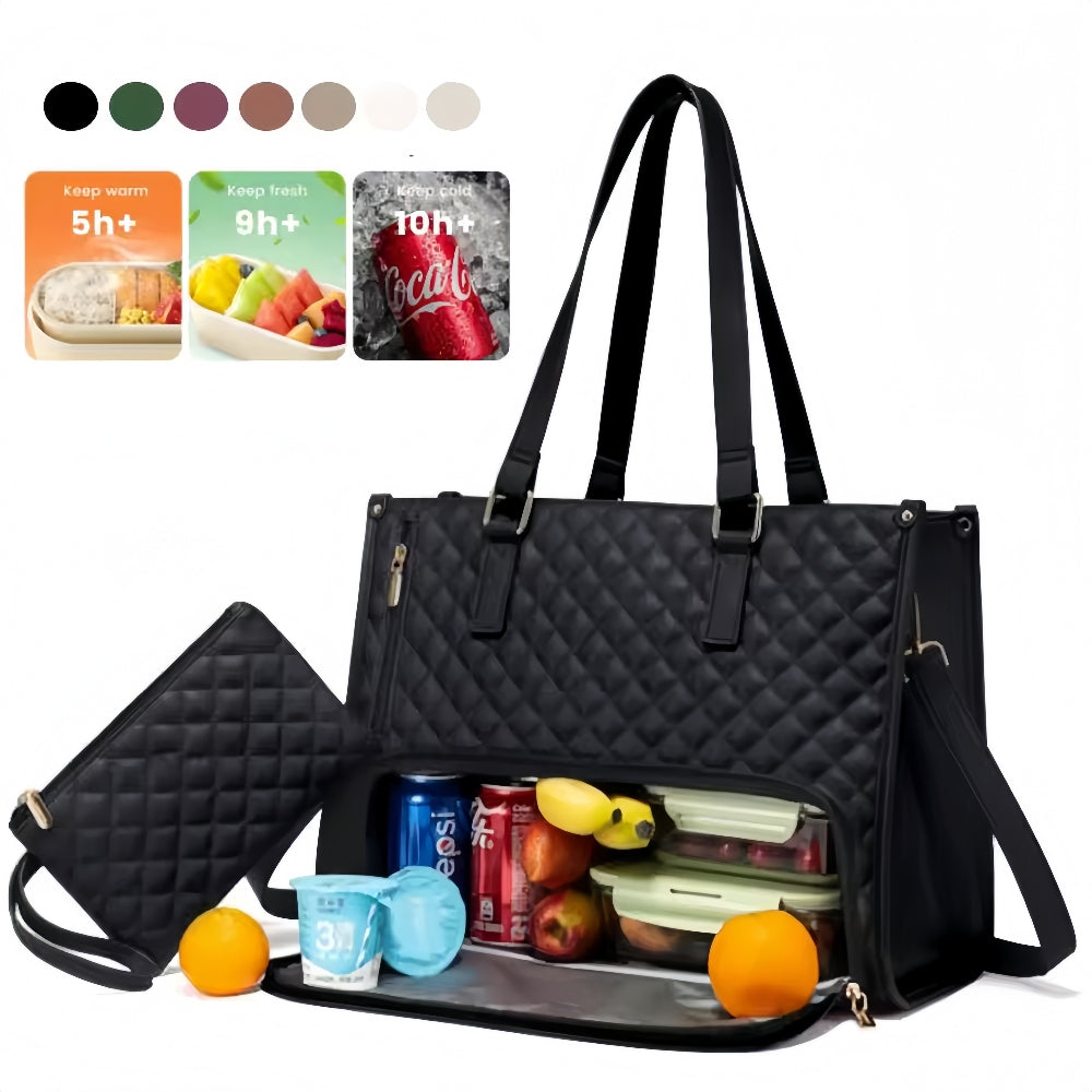 Bolsa Térmica para Mujer – Fiambrera Aislante Elegante para Trabajo y Viaje