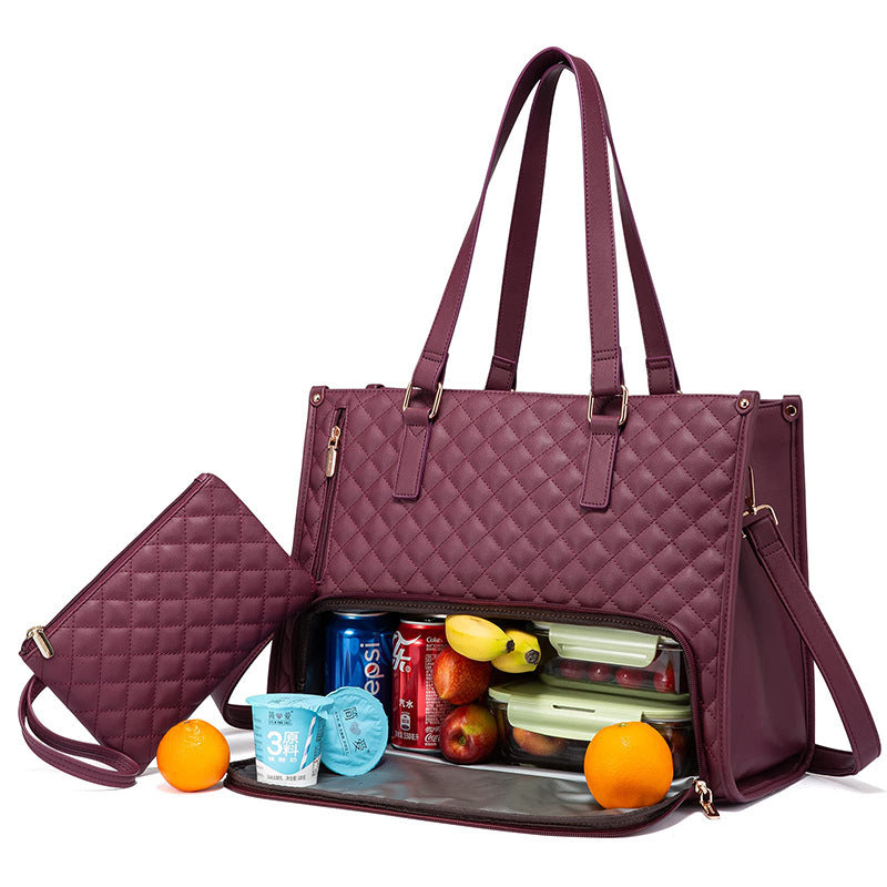 Bolsa Térmica para Mujer – Fiambrera Aislante Elegante para Trabajo y Viaje