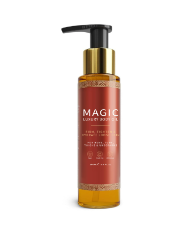 Aceite Corporal Mágico – Brillo, Hidratación y Efecto Satinado para la Piel