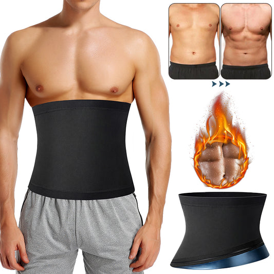 Faja Reductora Sauna para Hombre – Cinturón Moldeador y Reductor de Cintura