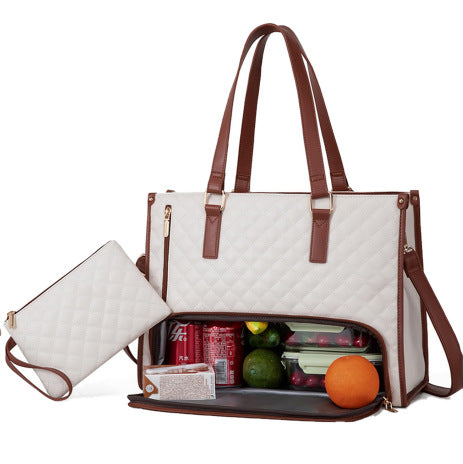Bolsa Térmica para Mujer – Fiambrera Aislante Elegante para Trabajo y Viaje