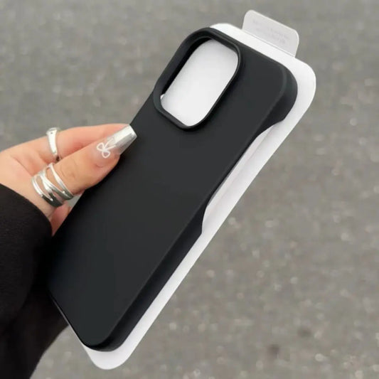 Funda Semirrígida de Grafito para iPhone – Protección Elegante y Ligera