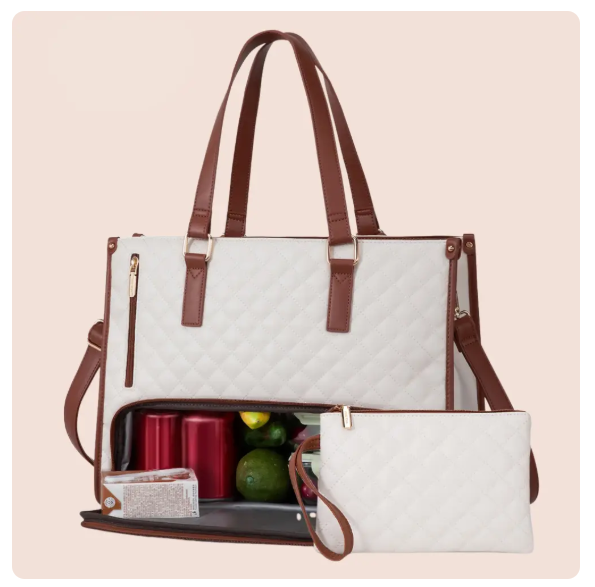 Bolsa Térmica para Mujer – Fiambrera Aislante Elegante para Trabajo y Viaje